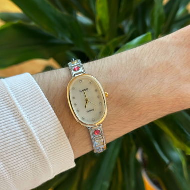 Orologio Braccialetto con Charm Argento