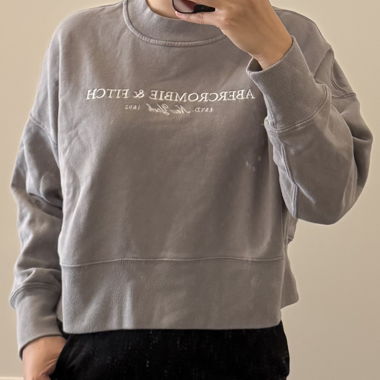 Abercrombie Pullover in Greige