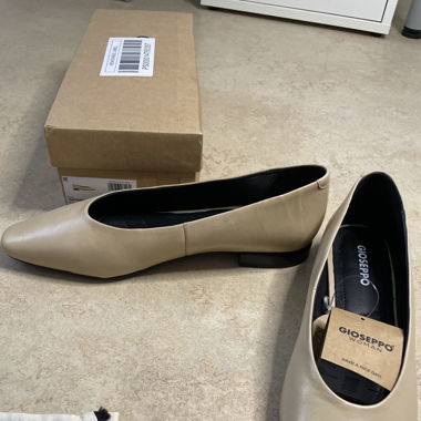 Gioseppo Ballerina flat shoes beige/nude