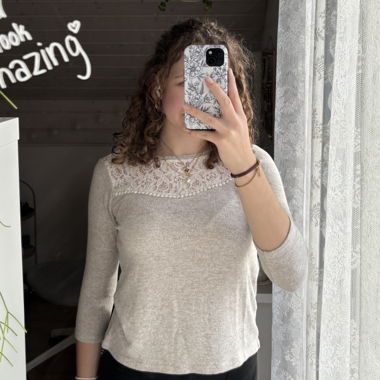 Beige sweater