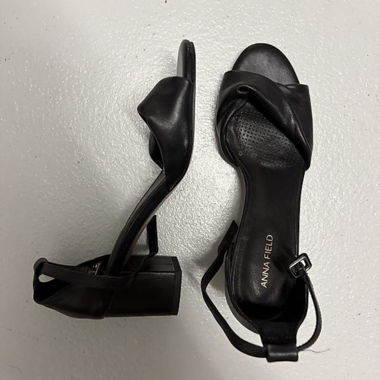 Sandals Anna Field Wide Fit black, Size 39