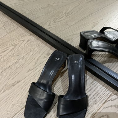 Claquette à talons 