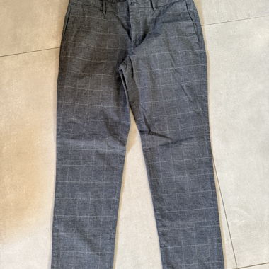 Pantalon homme slim gris mango
