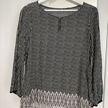 Bluse mit Streifen