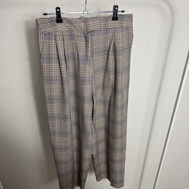 Pantalon large à carreaux Miss Selfridge