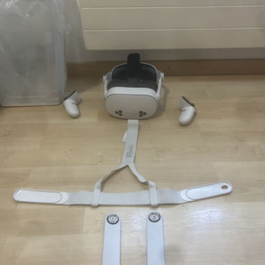 VR Headset with Controllers