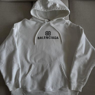 Balenciaga Hoodie weiss