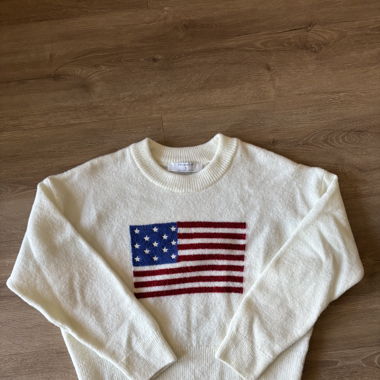 american flag sweatshirt