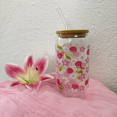 Glas aus Vetro Cherry Blossom
