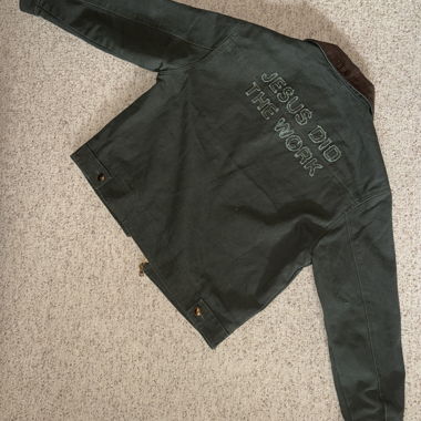 Jesus Did The Work Jacket
