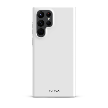 AVLANO Snapcase für Samsung Galaxy S22 Ultra Weiss