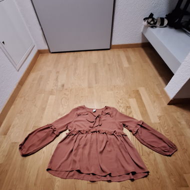 Burgunder farbige Bluse
