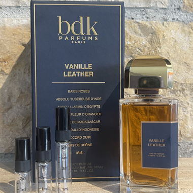 BDK - Vanille Leather, 3ml Abfüllung