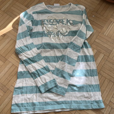Gestreiftes Langarmshirt