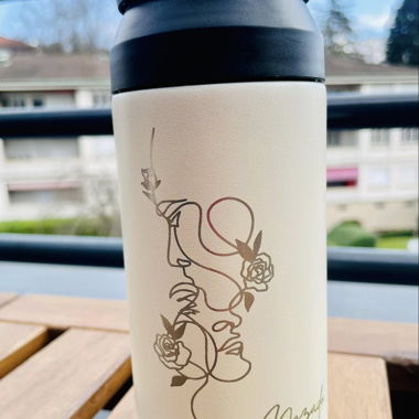 Gourde isotherme personnalisée