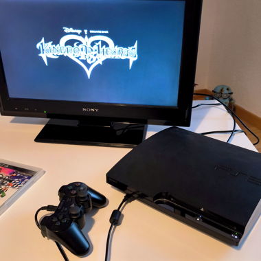 Sony PlayStation PS3 console and controller