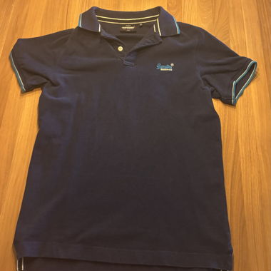 Superdry Polo Shirt blue Size L