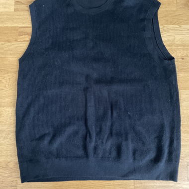 Gilet in maglia Uniqlo scuro XL