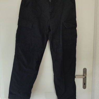 Pantaloni cargo neri XL