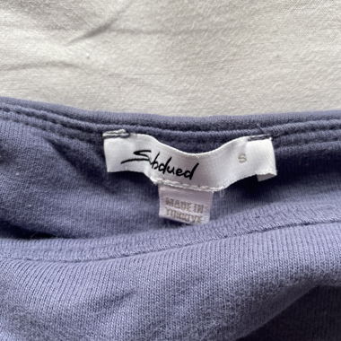 subdued tube top blau
