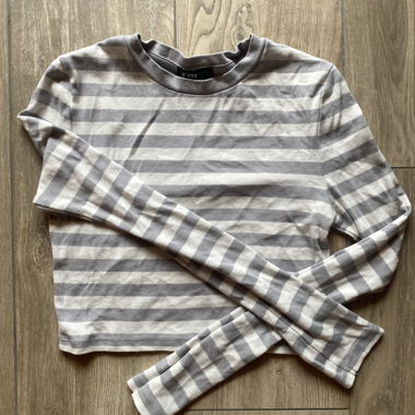Crop Top langarm 