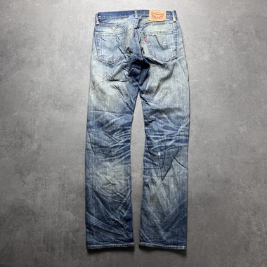 Vintage Levi’s Straight Jeans Blau W29 L32