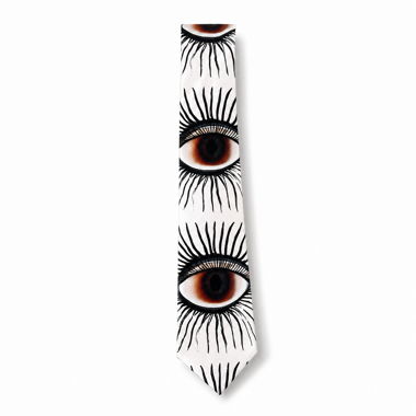 Eye Pattern Tie