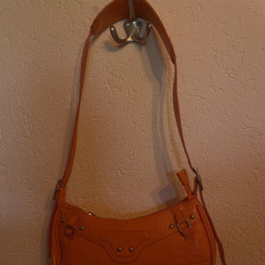 Orange Handtasche