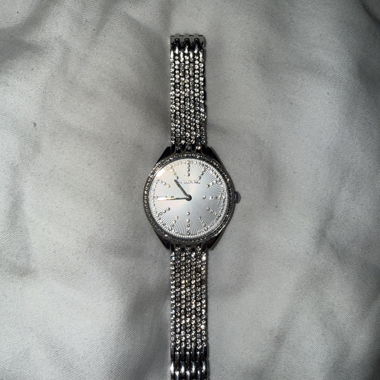 Swarovski Attract Uhr Silber guter Zustand