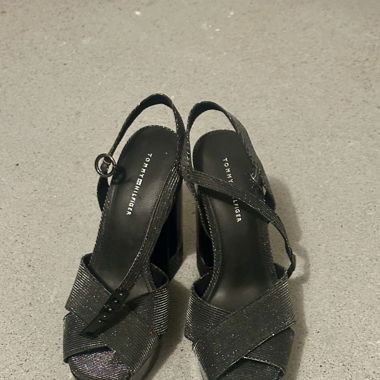 Tommy Hilfiger Plateau Sandalen