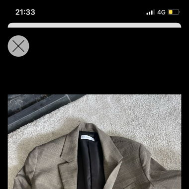 Blazer obersized Mango