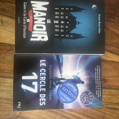 Set di 2 libri: Le Manoir e Cercle des 17