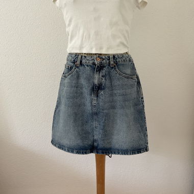 Denim skirt