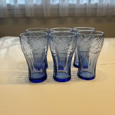 6 Coca-Cola Gläser