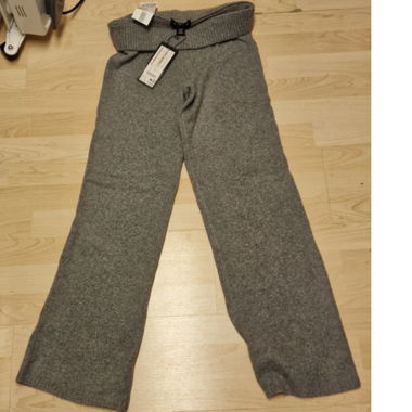 Pantaloni in maglia grigi XXS