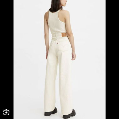 Levis High Loose beige