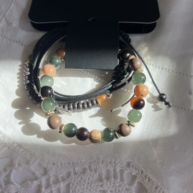 Set Bracciali di Perline