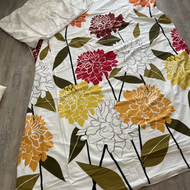 Set letto floreale