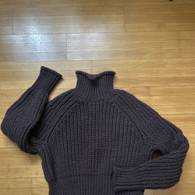 Crop Rollkragenpulli 
