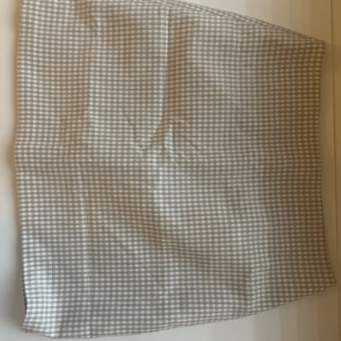 Jupe en tissu à carreaux