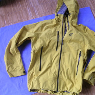 Softshelljacke gelb, XL