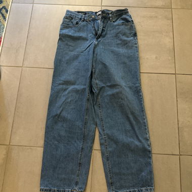 Urban Classics wide leg blue jeans W30