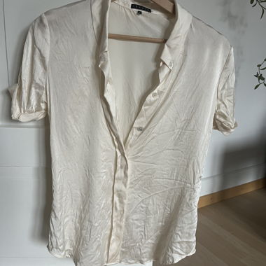 Theory silk shirt