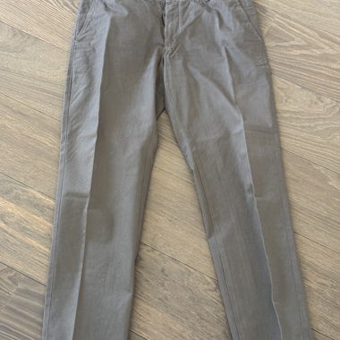 Pantaloni chino grigi/marroni