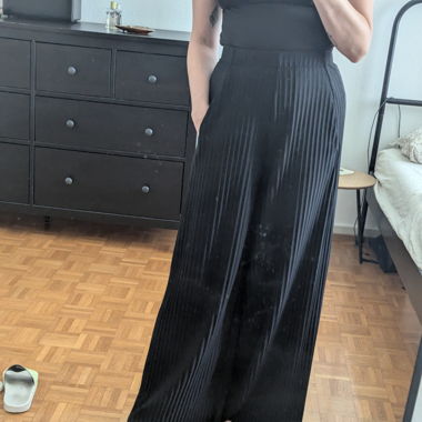 COS Pleated Pants Black 34