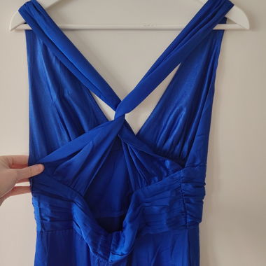 Royal blue maxi dress