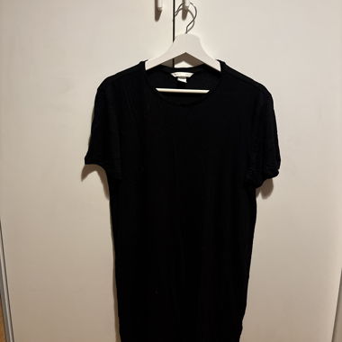 Robe T-shirt noire