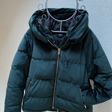 Velvet Puffer Jacket