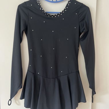 Robe de Patinage Artistique Noire