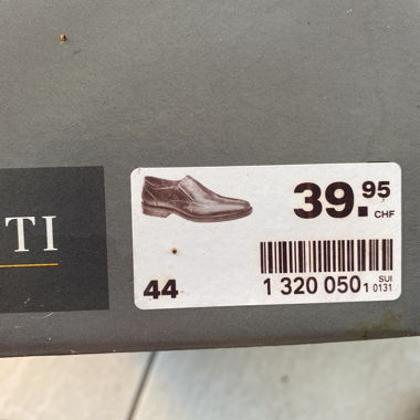 Black Claudio Conti Dress Shoes